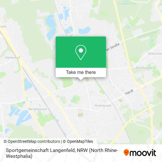 Карта Sportgemeinschaft Langenfeld