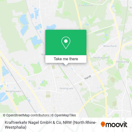 Kraftverkehr Nagel GmbH & Co map