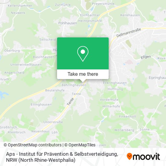 Aps - Institut für Prävention & Selbstverteidigung map