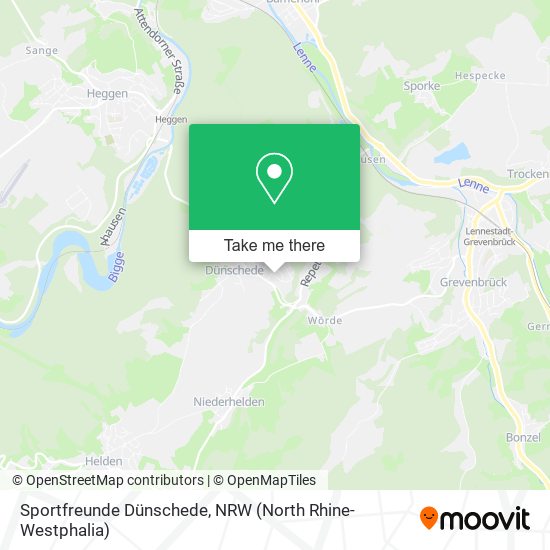 Sportfreunde Dünschede map