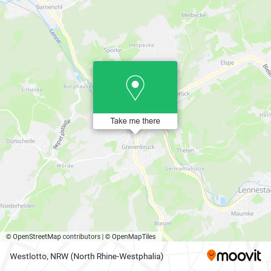 Карта Westlotto