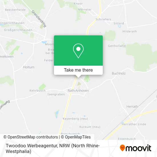Twoodoo Werbeagentur map