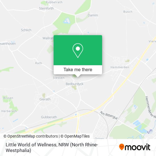 Little World of Wellness map