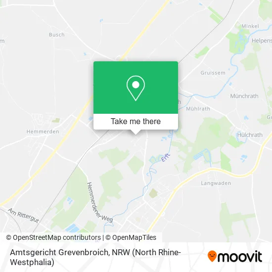 Карта Amtsgericht Grevenbroich