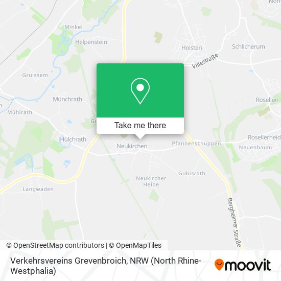 Verkehrsvereins Grevenbroich map