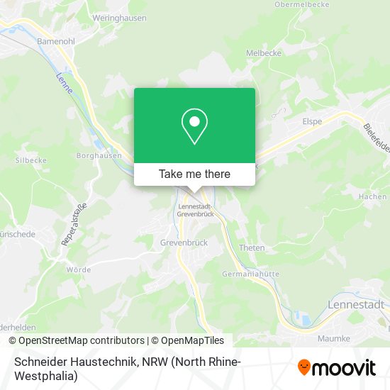 Schneider Haustechnik map