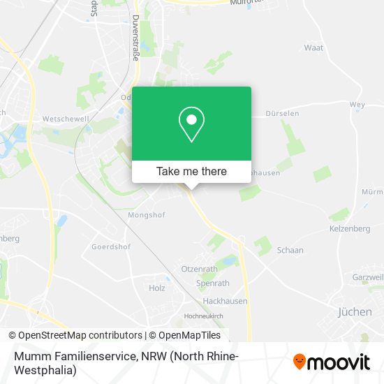 Mumm Familienservice map