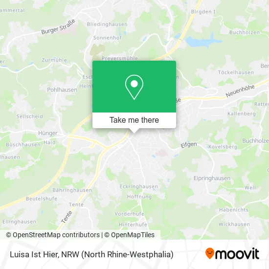 Карта Luisa Ist Hier