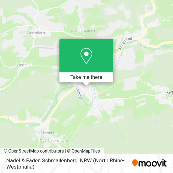 Nadel & Faden Schmallenberg map