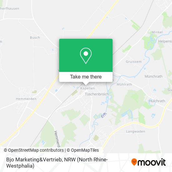 Bjo Marketing&Vertrieb map