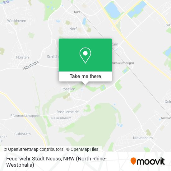 Feuerwehr Stadt Neuss map