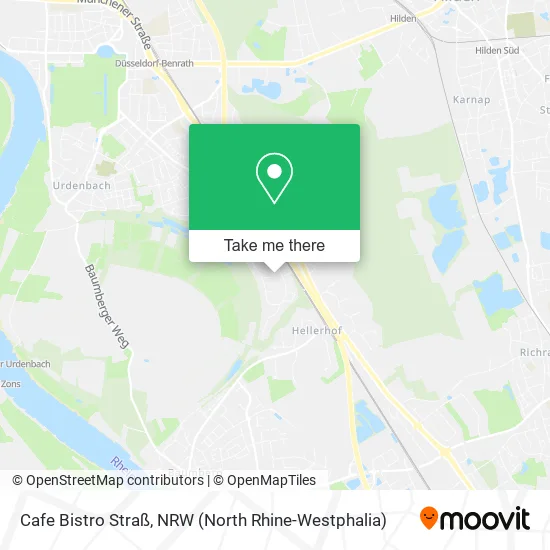 Карта Cafe Bistro Straß