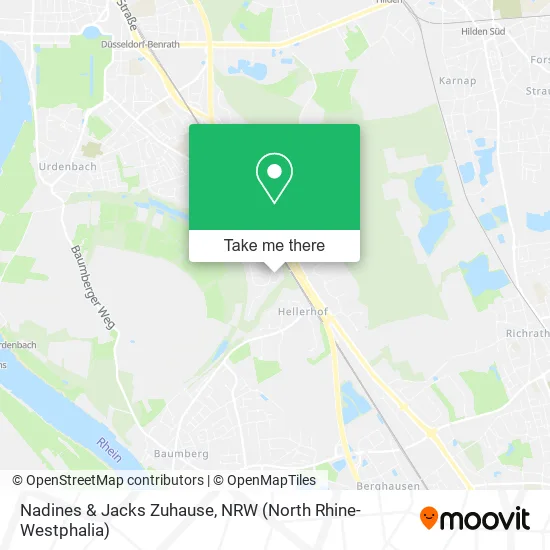 Карта Nadines & Jacks Zuhause