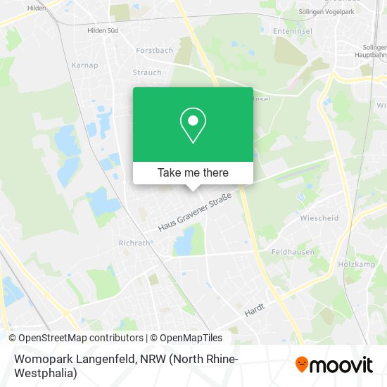 Womopark Langenfeld map