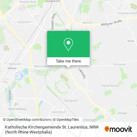 Карта Katholische Kirchengemeinde St. Laurentius