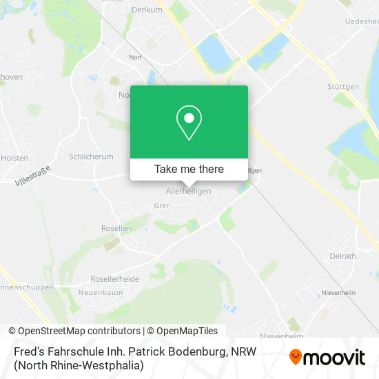 Карта Fred's Fahrschule Inh. Patrick Bodenburg