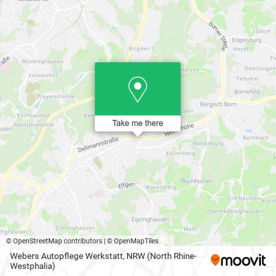 Webers Autopflege Werkstatt map