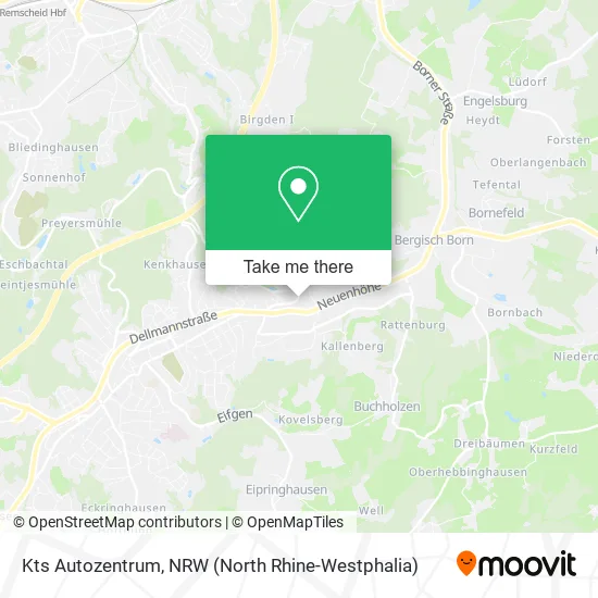 Карта Kts Autozentrum