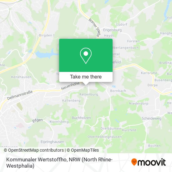 Kommunaler Wertstoffho map