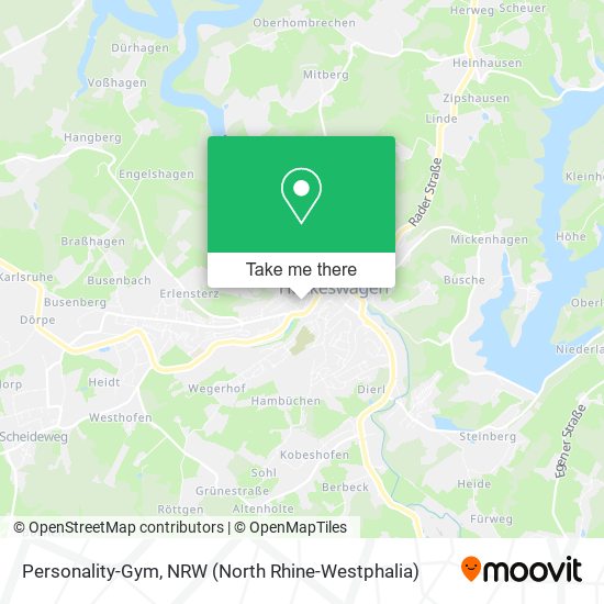 Personality-Gym map