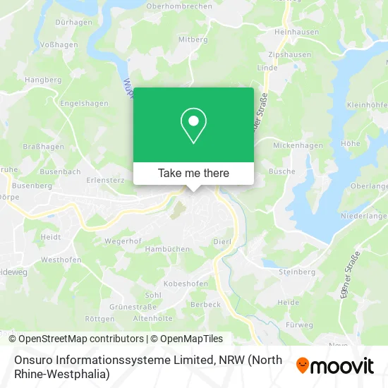 Карта Onsuro Informationssysteme Limited