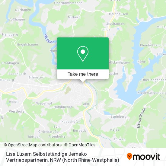 Lisa Luxem Selbstständige Jemako Vertriebspartnerin map