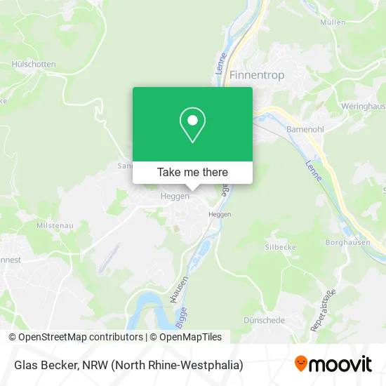 Карта Glas Becker