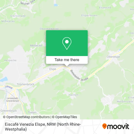 Карта Eiscafé Venezia Elspe
