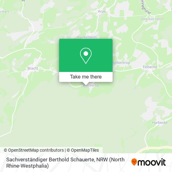 Sachverständiger Berthold Schauerte map