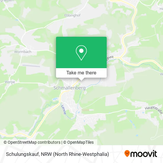 Карта Schulungskauf