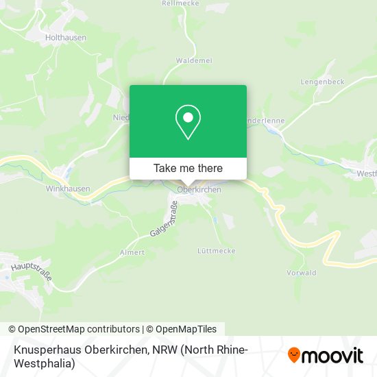 Knusperhaus Oberkirchen map