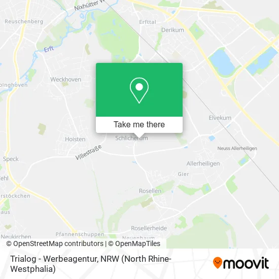 Карта Trialog - Werbeagentur