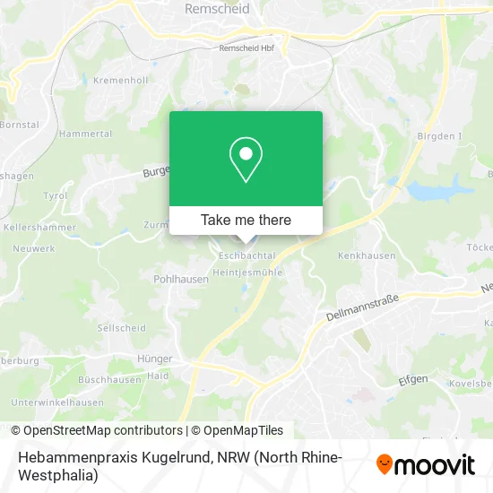 Карта Hebammenpraxis Kugelrund