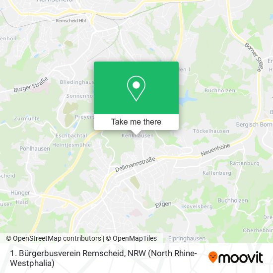 1. Bürgerbusverein Remscheid map