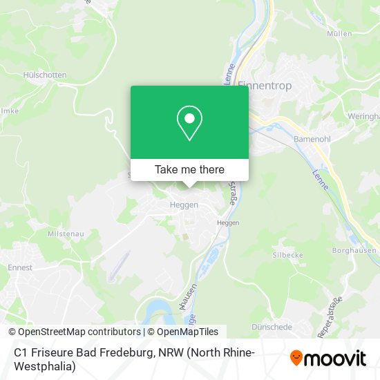 C1 Friseure Bad Fredeburg map