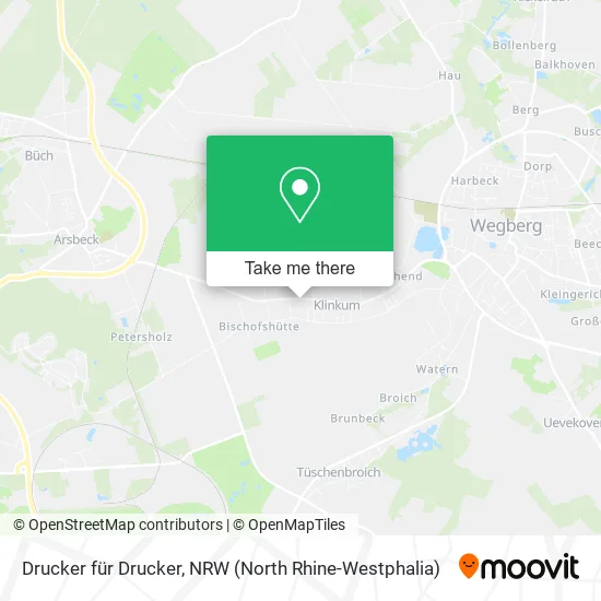 Карта Drucker für Drucker