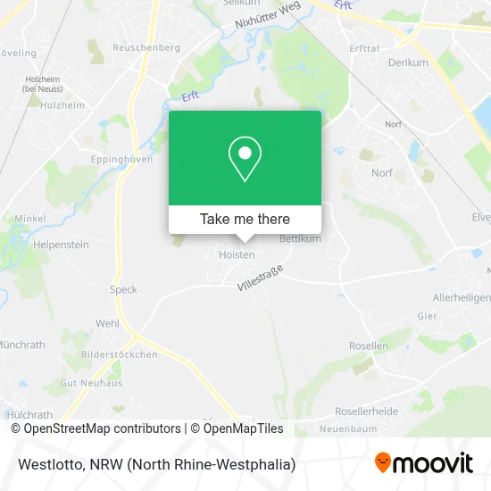 Westlotto map