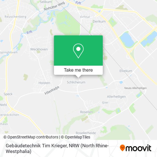 Gebäudetechnik Tim Krieger map