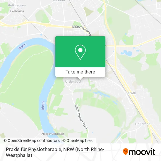 Карта Praxis für Physiotherapie