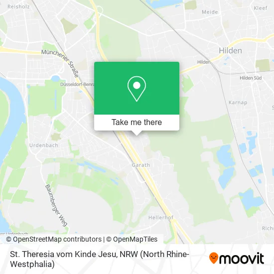 Карта St. Theresia vom Kinde Jesu