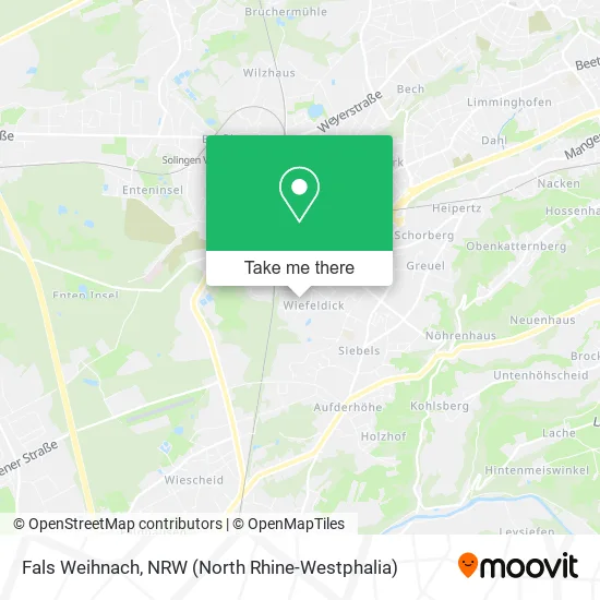 Карта Fals Weihnach