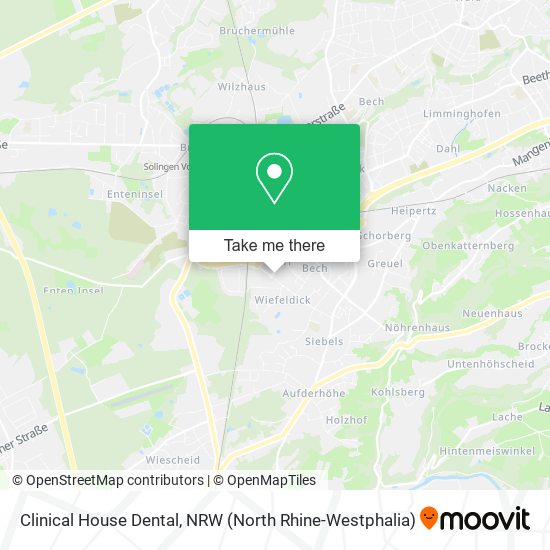 Clinical House Dental map