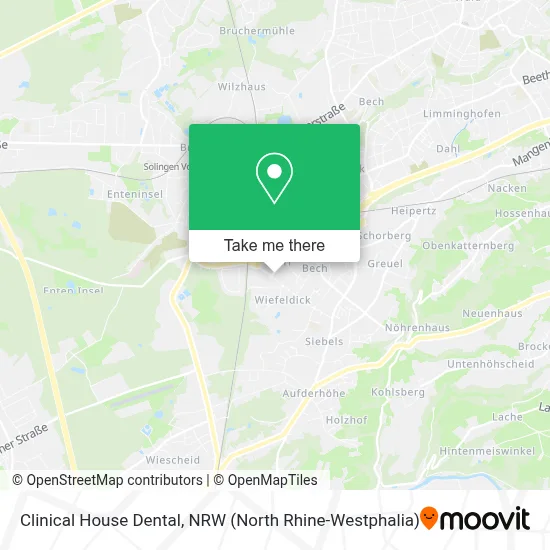 Clinical House Dental map