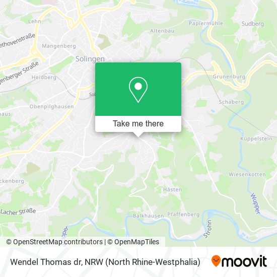 Wendel Thomas dr map