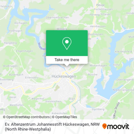 Ev. Altenzentrum Johannesstift Hückeswagen map