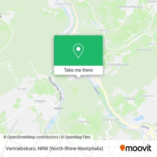 Карта Vertriebsburo