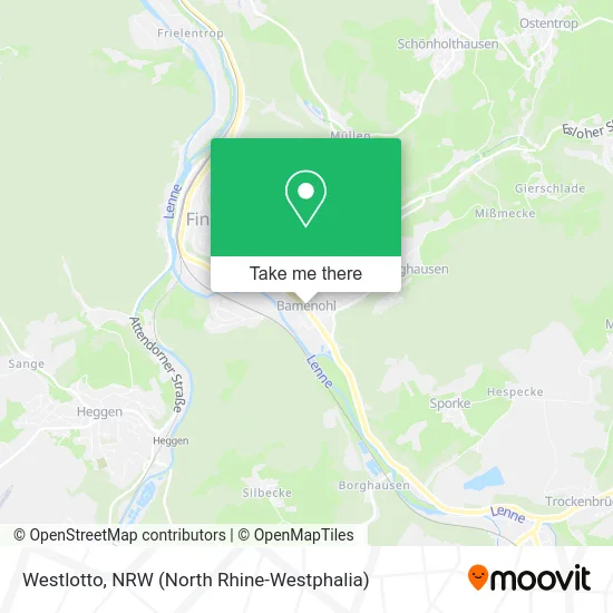 Westlotto map