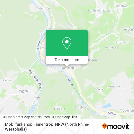Карта Mobilfunkshop Finnentrop
