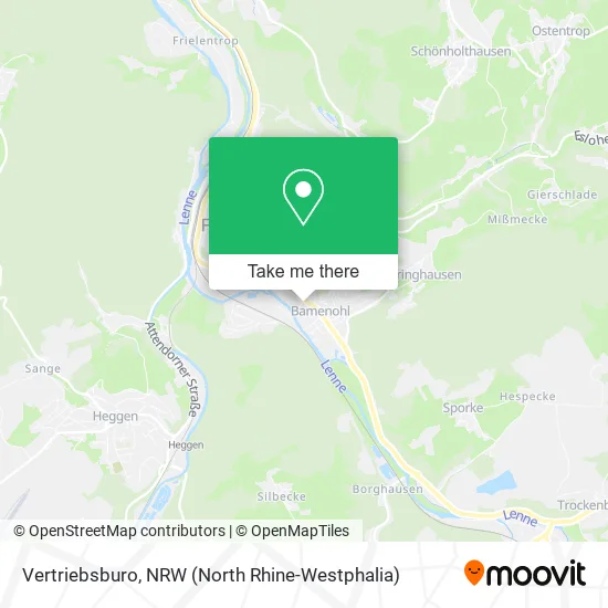 Карта Vertriebsburo