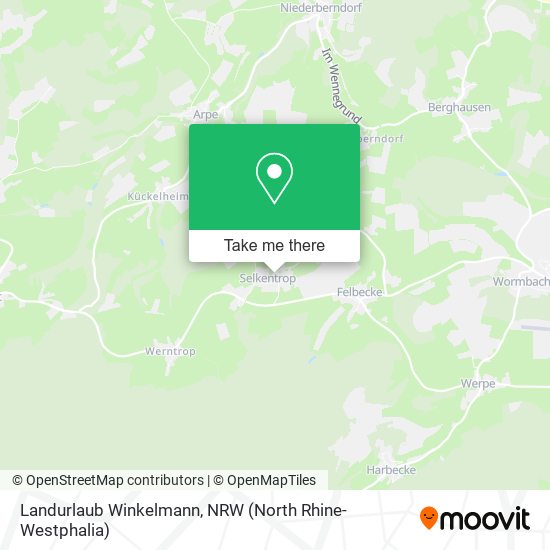 Landurlaub Winkelmann map